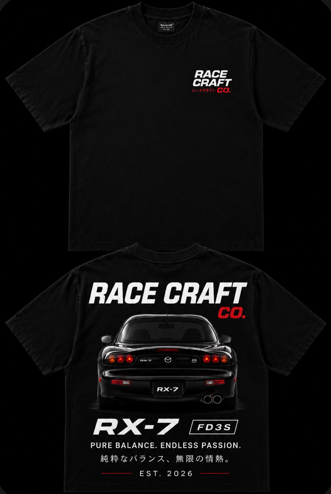 Race Craft FD RX-7 Tee